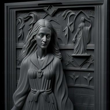 3D model Nancy Drew Ghoof Thornton Hall game (STL)